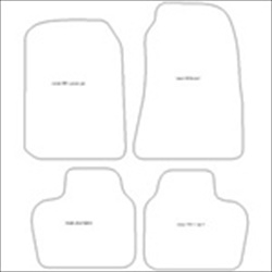 Nissan 300 ZX SWB Car Mats